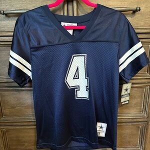 NFL Dallas Cowboys Dak Prescott #4 Navy Womens Jersey
